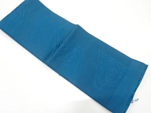 本場筑前博多　流水模様模様織り出し　単半幅帯